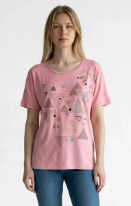 Tricou dama cu maneca scurta, marimi pana la 2xl