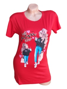 Tricou dama din bumbac calitativ model nou cod x1218