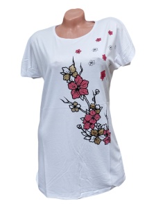 Tricou dama din bumbac calitativ model nou cod x1255