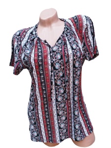 Bluza dama calitativa cu maneca scurta cod x2386