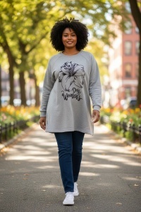 Bluza groasa de dama cu maneca lunga COD BLUZA-189