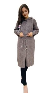 Cardigan tricotat, gros cu maneca lunga COD CARDIGAN-012