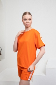 Compleu calitativ cu pantaloni scurti de dama cod x0939