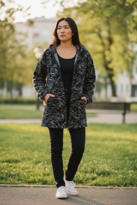 Hanorac gros din polar cu maneca lunga COD HANORAC-198