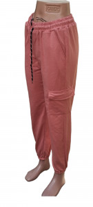 Pantaloni dama calitativi din bumbac de trening cod T1308
