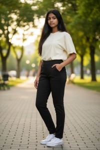 Pantaloni lungi casual de dama COD PANTALON-059