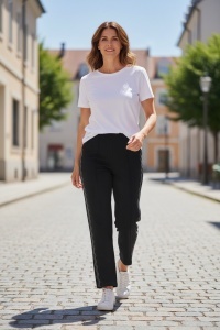 Pantaloni lungi casual de dama COD PANTALON-099