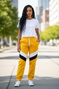 Pantaloni lungi de trening pentru dama COD PANTALON-359