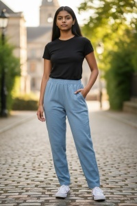 Pantaloni tricot lungi de dama COD PANTALON-369