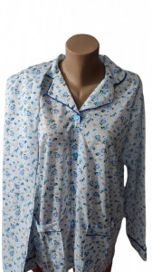 Pijama dama cu maneci lungi, din bumbac cod a1902