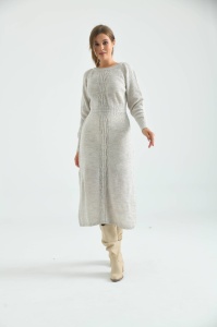 Rochie groasa tricot de dama COD ROCHIE-175