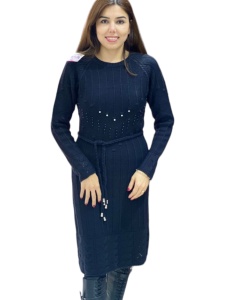 Rochie groasa tricot de dama COD ROCHIE-225