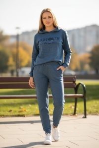 Trening cu maneca lunga si pantaloni lungi sport COD TRENING-636