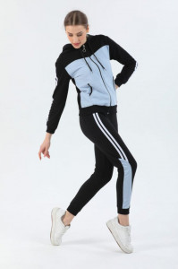 Trening dama cu maneca lunga si pantaloni lungi cod 49213 - Img 1