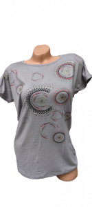 Tricou dama cu maneca scurta cod a4359 - Img 2