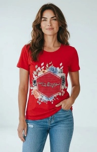 Tricou dama cu maneca scurta, marimi pana la 2xl