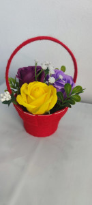 Aranjamente florale din săpun cod k149 - Img 3