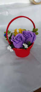 Aranjamente florale din săpun cod k58 - Img 4