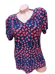 Bluza dama calitativa cu maneca scurta cod x2387