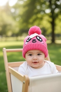 Caciula imblanita pentru bebe COD CACIULA-001