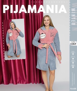 Halat cocolino gros si calduros pentru dama model nou cod x20348
