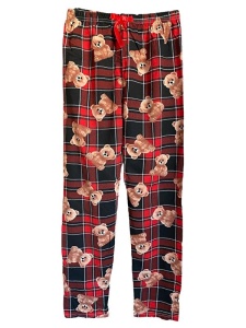 Pantaloni catifea de pijama pentru dama cod x6212