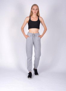 Pantaloni dama calitativi din bumbac de trening cod T1280