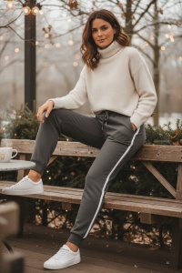 Pantaloni grosi lungi de dama COD PANTALON-166