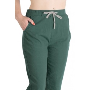 Pantaloni lungi eleganti din in pentru dama model nou cod x5531