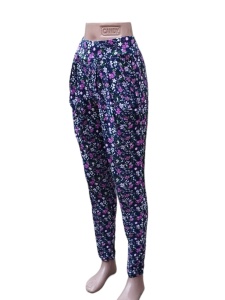 Pantaloni lungi vaporosi de vara pentru dama cod x5360
