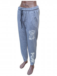 pantaloni trening din bumbac de dama model nou cod L72782