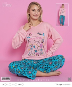 Pijama groasa de dama cod x3529