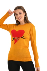 Pulover gros cu maneca lunga de dama COD PULOVER-243