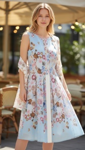 Rochie dama fabricatie Italia, croiala moderna, usoara si eleganta