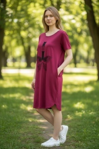 Rochie dama scurta sport, model casual confortabil