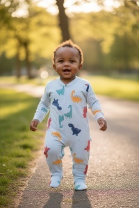 Salopeta din bumac cu maneca lunga pentru bebe COD SALOPETA-009