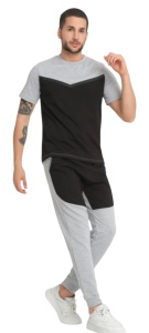 Trening barbati cu maneca scurta si pantaloni lungi COD TRENING-653