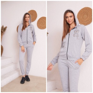 Trening bumbac cu maneca lunga pentru dama COD TRENING-348