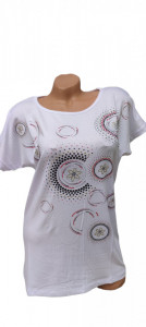 Tricou dama cu maneca scurta cod a4372 - Img 1