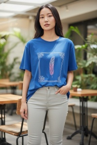Tricou dama cu maneca scurta, marimi pana la 10xl