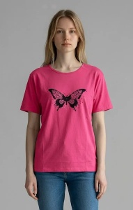 Tricou dama cu maneca scurta, marimi pana la 2xl