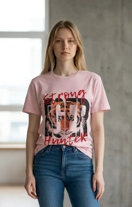 Tricou dama cu maneca scurta, marimi pana la 2xl