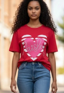 Tricou dama cu maneca scurta, marimi pana la 5xl