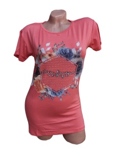 Tricou dama din bumbac calitativ model nou cod x1190