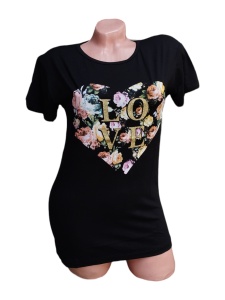 Tricou dama din bumbac calitativ model nou cod x1199
