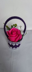 Aranjamente florale din săpun cod k527 - Img 5