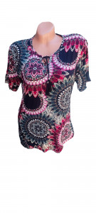 bluza dama eleganta cu maneca scurta model nou cod L20781