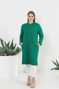 Cardigan tricotat, gros cu maneca lunga COD CARDIGAN-006