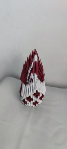 Lebada origami 3D lucrată manual cod k350 - Img 4