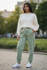 Pantaloni lungi de trening pentru dama COD PANTALON-343